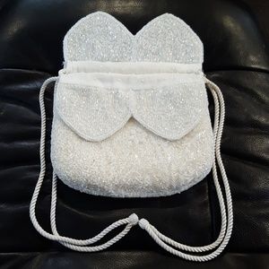 Vintage flower style cocktail purse